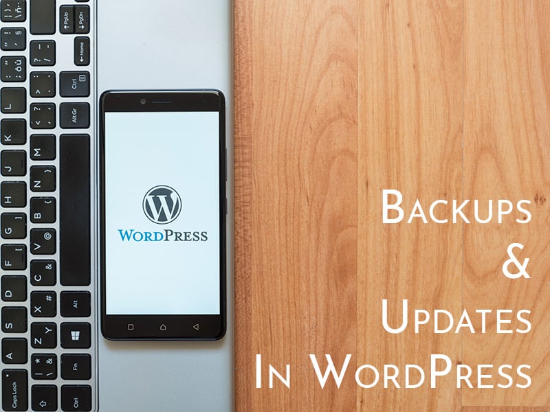 Read Backups and Updates in WordPress